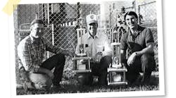 The Kansas City Power &amp; Light team won the first Lineman&apos;s Rodeo in Manhattan, Kansas.