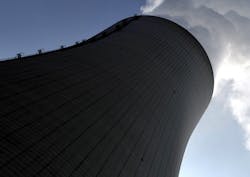 Nuclear power cooling tower Nuclear power cooling tower