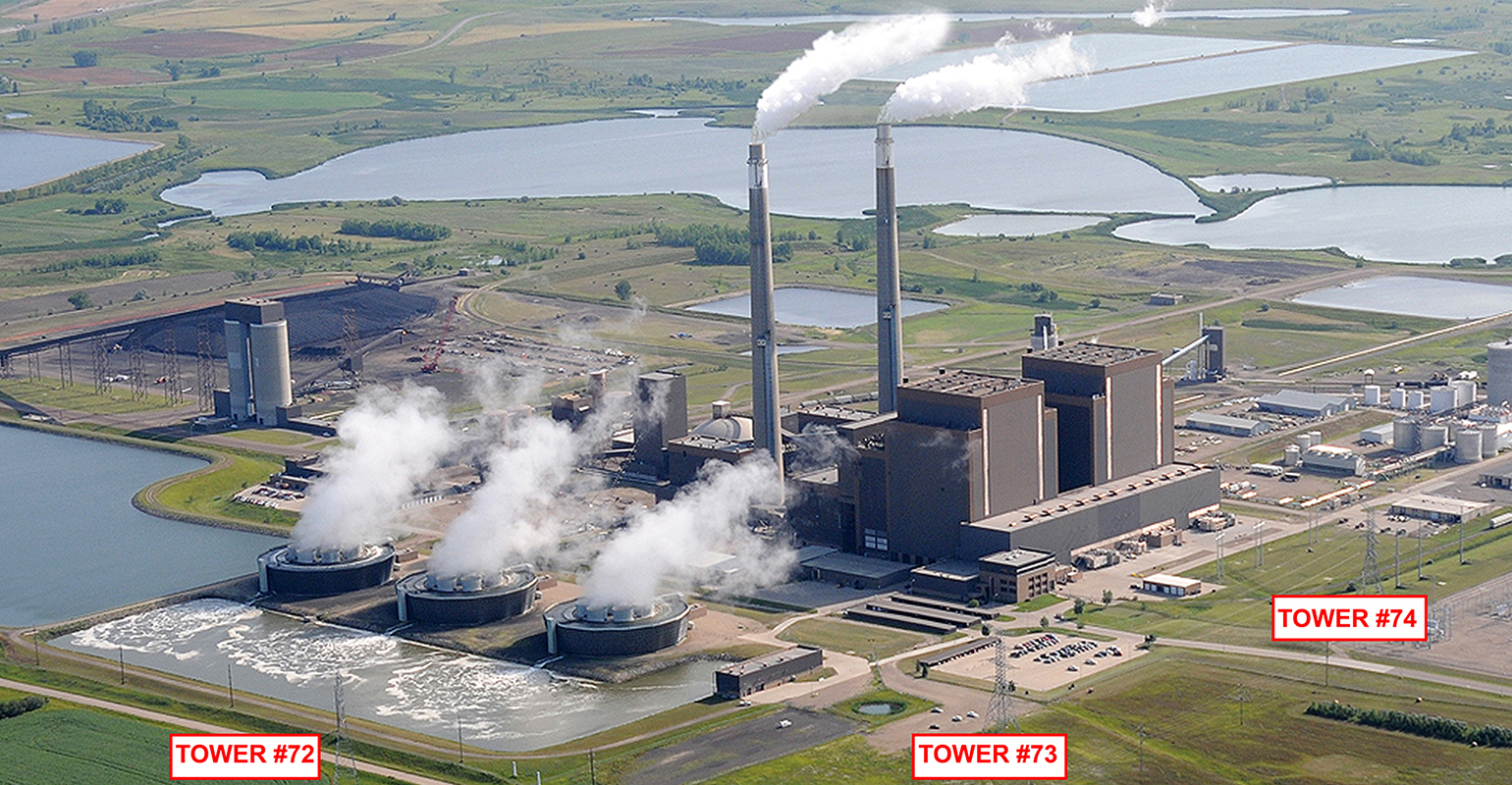 Great River Energy, Lines and structures, tower repairs