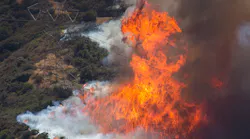 fires around power lines