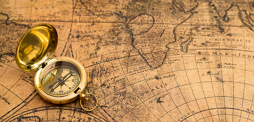 map and compass