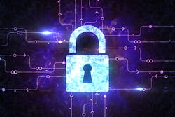 Creative digital padlock background. Web safety and security concept. 3D Rendering Creative digital padlock background. Web safety and security concept. 3D Rendering