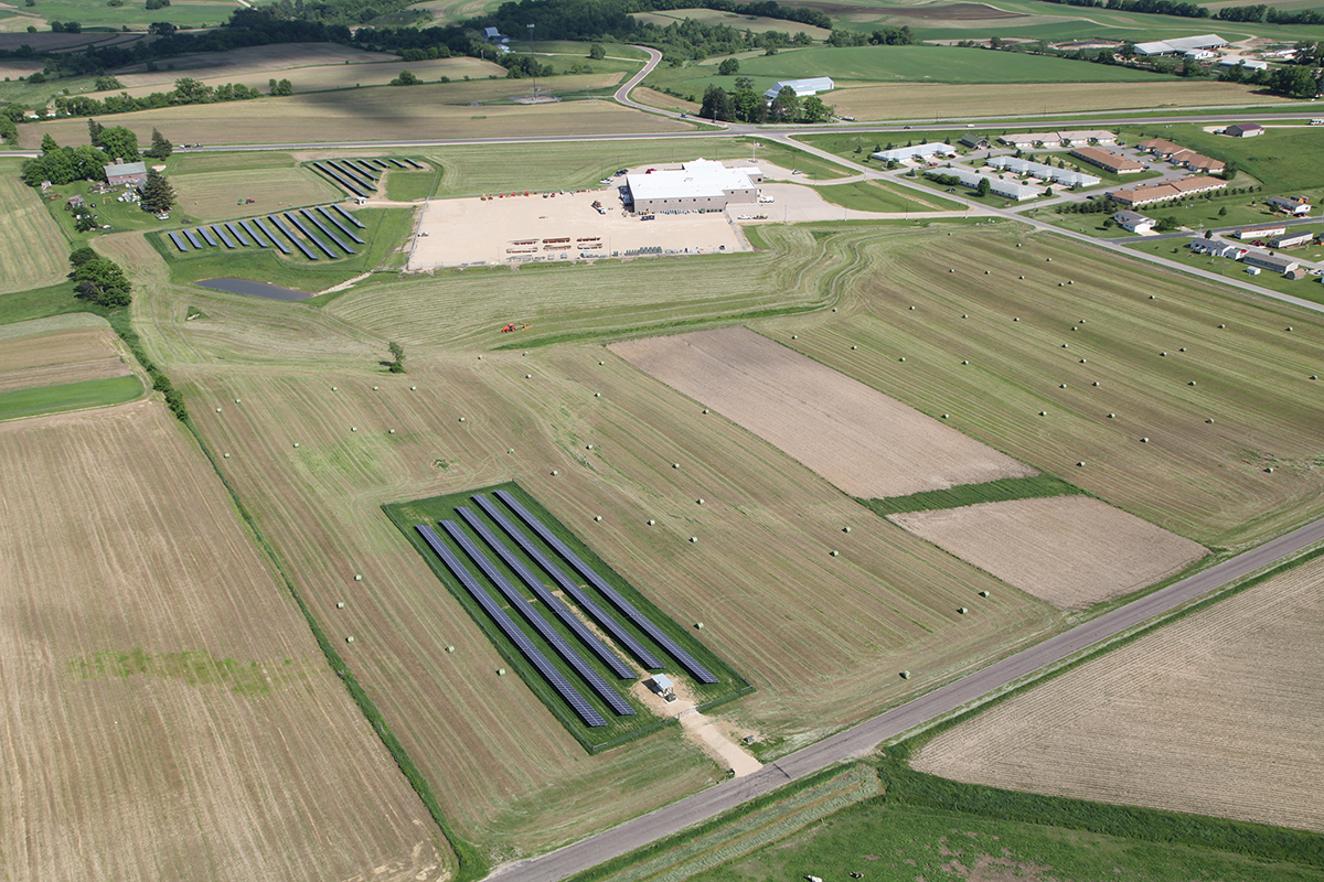 Dairyland 420-kW solar project