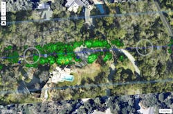 Enview automatically detects grow-in and fall-in vegetation that could pose risk to power lines. Results are displayed on an intuitive and secure Web Portal. Enview automatically detects grow-in and fall-in vegetation that could pose risk to power lines. Results are displayed on an intuitive and secure Web Portal.