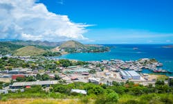 View of Koki in Port Moresby, Papua New Guinea View of Koki in Port Moresby, Papua New Guinea