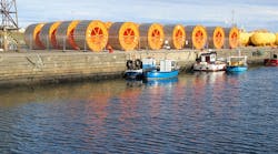 Tdworld 17244 Ssen Caithness Moray Cable Drums At Wick Harbour 600x400
