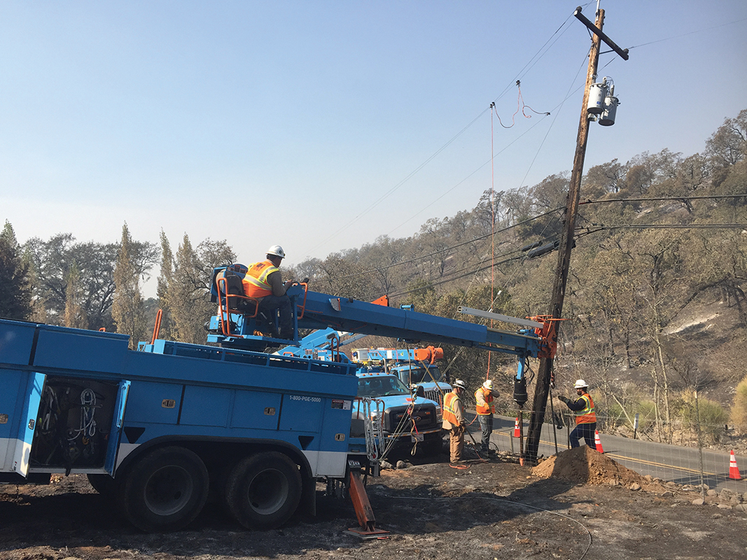 Pacific Gas and Electric Co., EUO, wildfires