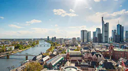 A view of Frankfurt, Germany