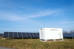 Distribution point and solar panels at power station in Czech Republic Distribution point and solar panels at power station in Czech Republic
