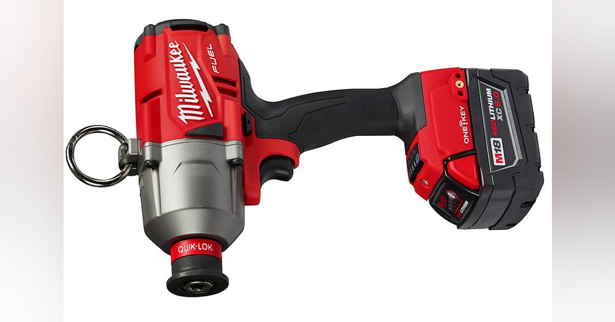 Milwaukee Designs Utility Impact Wrench for Linemen T D World