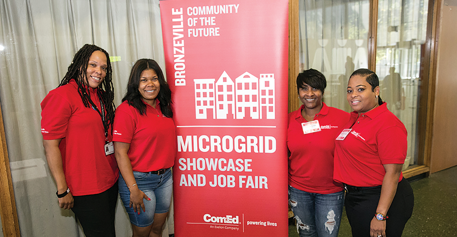 ComEd&rsquo;s innovations were on display at Bronzeville microgrid showcase and job fair