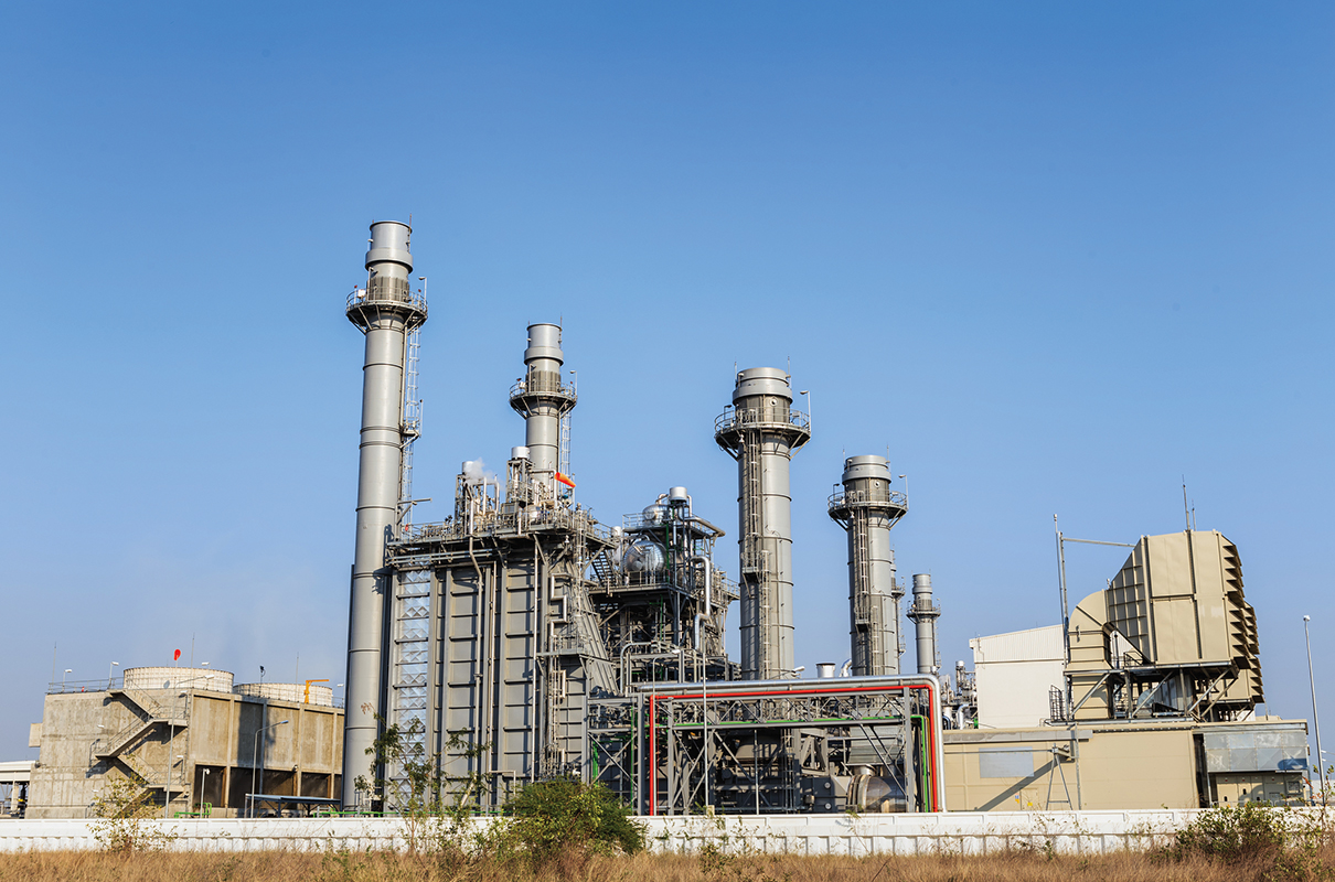 Natural gas power plant