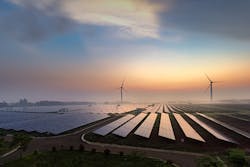 Wind turbines and photovoltaic cells Wind turbines and photovoltaic cells