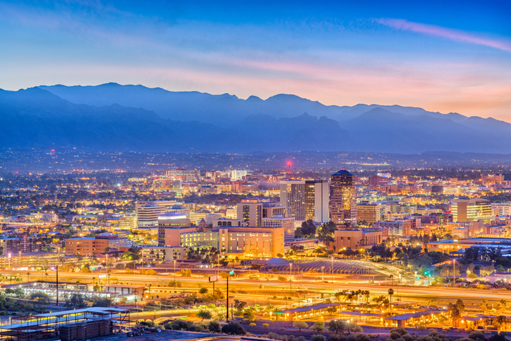 Tucson Arizona, US, skyline