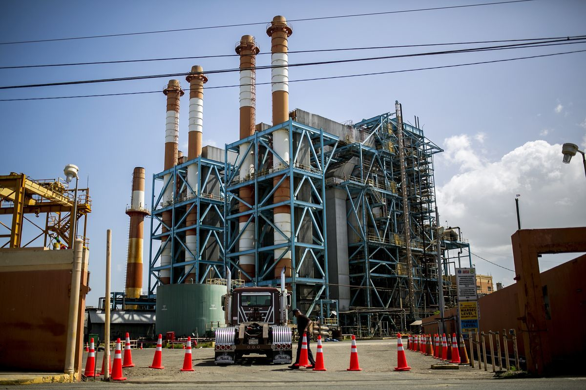 Power plant in Puerto Rico