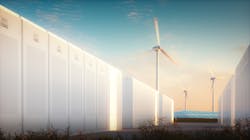 Solar cells, wind turbines and battery storage Solar cells, wind turbines and battery storage