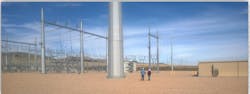 A power substation A power substation