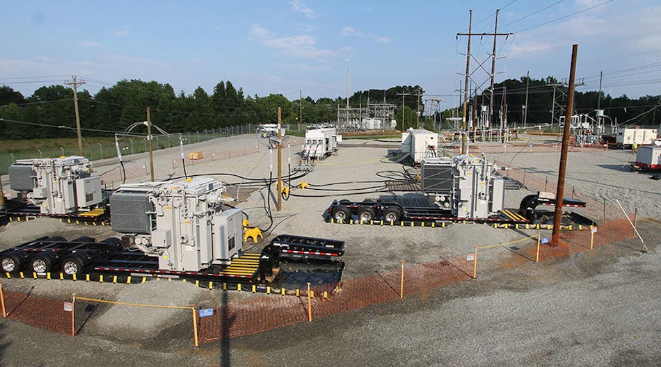 Cartersville Mobile Substation Installation
