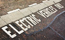 EV parking space EV parking space