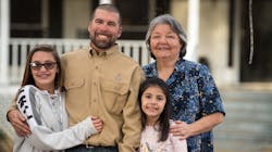 John Roy Schell and his family John Roy Schell and his family