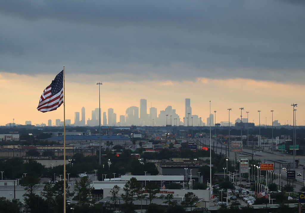 houston sky after hurricane