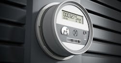 A smart meter A smart meter