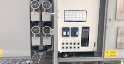 SEL-2414 transformer monitor, SEL-2523 annunciator panel and associated equipment on substation transformer SEL-2414 transformer monitor, SEL-2523 annunciator panel and associated equipment on substation transformer