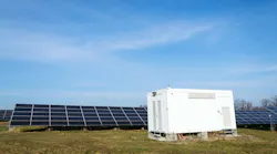 A solar energy battery storage system
