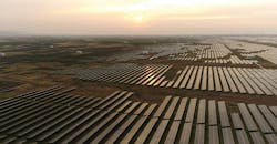 1000-MW Kurnool solar park in Andra Pradesh.