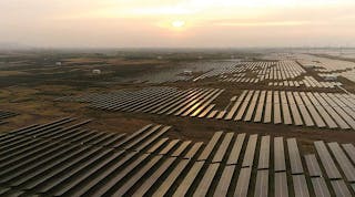 1000-MW Kurnool solar park in Andra Pradesh.