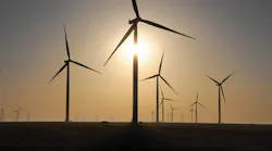 A range of wind turbines