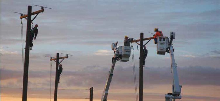 Pole-top rescue was one of the competitions at the South Carolina Lineman&rsquo;s Rodeo