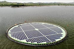 The Philippines' first 200-kW floating solar power project The Philippines' first 200-kW floating solar power project