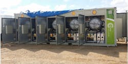 A range of microturbines A range of microturbines