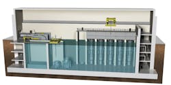 Cross section of NuScale's small modular reactor Cross section of NuScale's small modular reactor