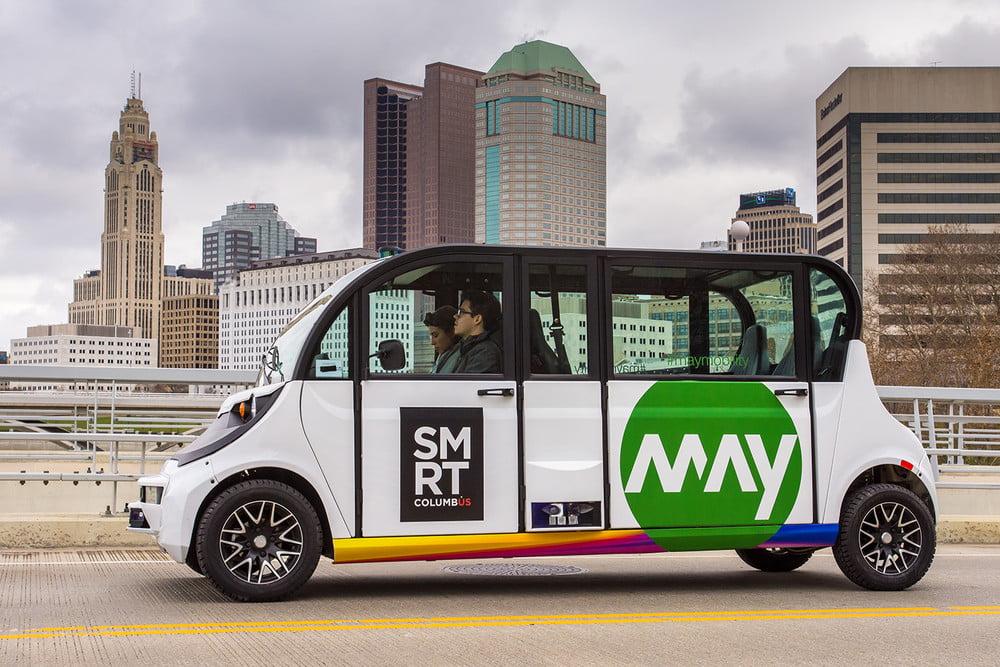 A Smart Columbus autonomous shuttle