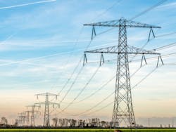 Electric transmission towers and overhead lines Electric transmission towers and overhead lines