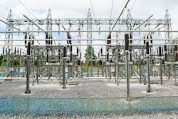A power substation A power substation