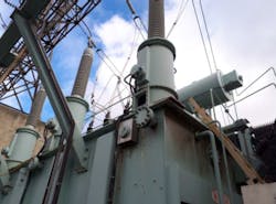 Entry access for robot from HV bushing turrets Entry access for robot from HV bushing turrets