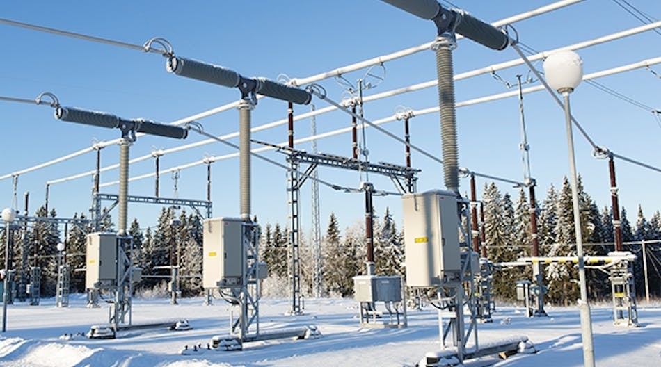 The fiber-optic current sensor has been integrated into a 420-kV power circuit breaker at a digital substation in Sweden.