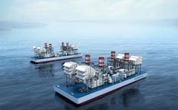 Seafloat floating power barges Seafloat floating power barges