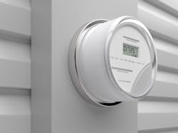 A smart meter A smart meter