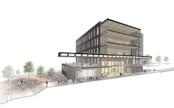 Illustration of a building Illustration of a building