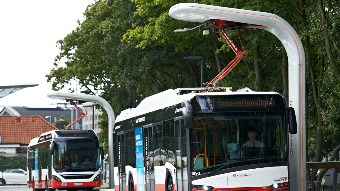 eBus charging infrastructure