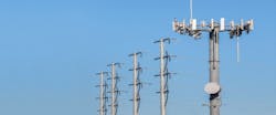 Electric poles and overhead lines Electric poles and overhead lines