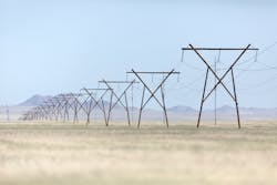 Electric transmission poles and overhead lines Electric transmission poles and overhead lines