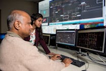 The Electricity Infrastructure Operations Center (EIOC) at Pacific Northwest National Laboratory combines high-performance computing capabilities with real grid data sets to provide a state-of-the-art collaboration and testing facility for new grid modernization technologies.