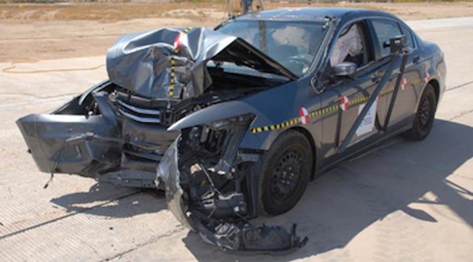 Impact of a Car Crash on a Steel Transmission Pole | T&D World