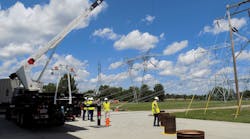 At AEP&rsquo;s Transmission Training Center in Ohio, employees can practice their skills in both an indoor substation and outdoor training yard, which includes all of the structures in the system.