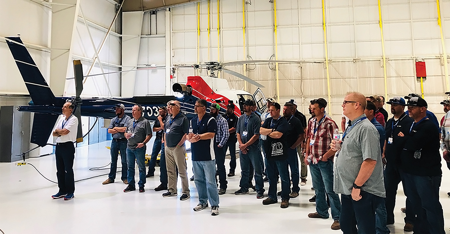 Utility professionals reconnected with old friends, made new contacts during technical tour